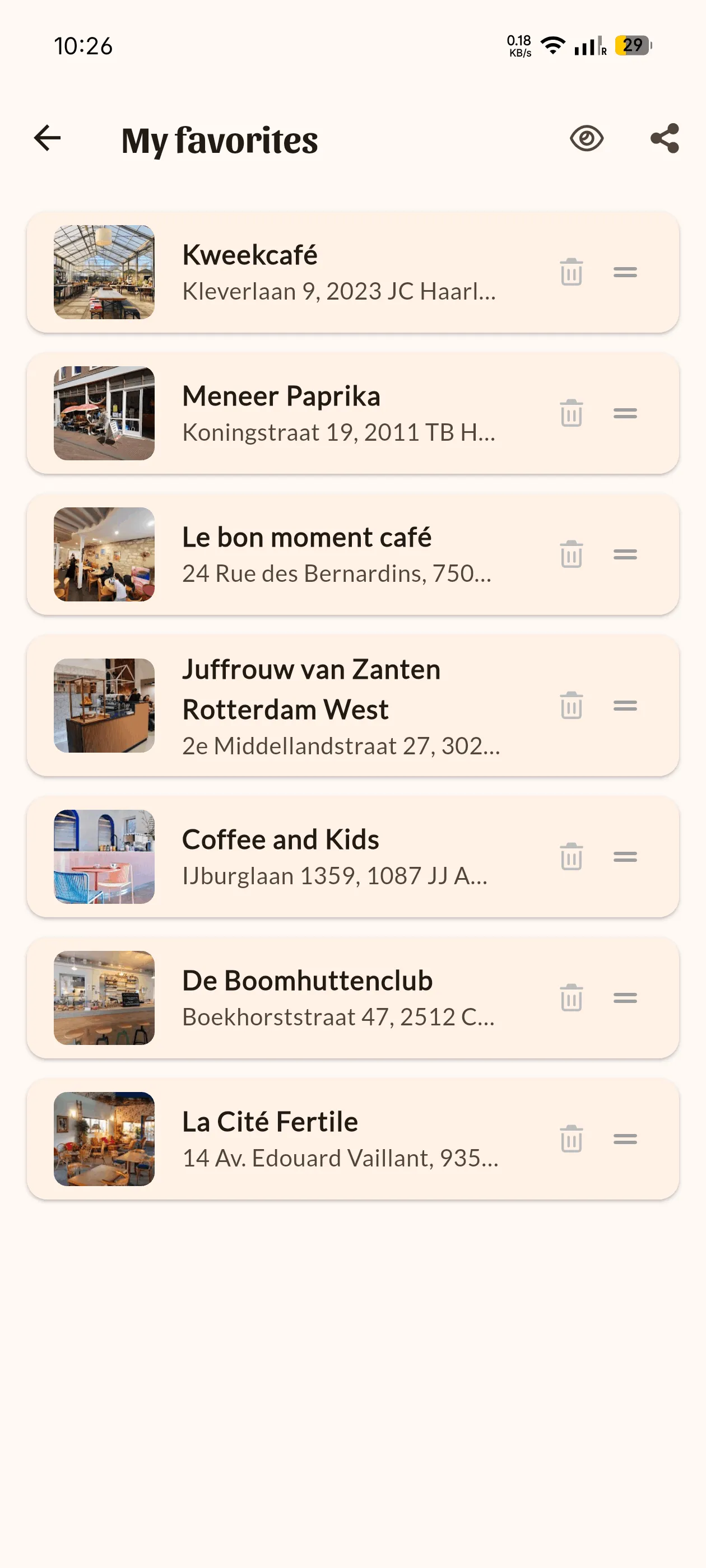 Favorietenlijst